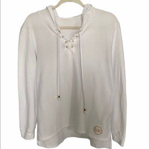 Michael Kors Hoodie with Sparkly Gold Logo
